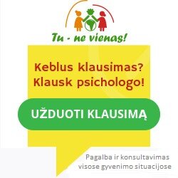 Tu ne vienas